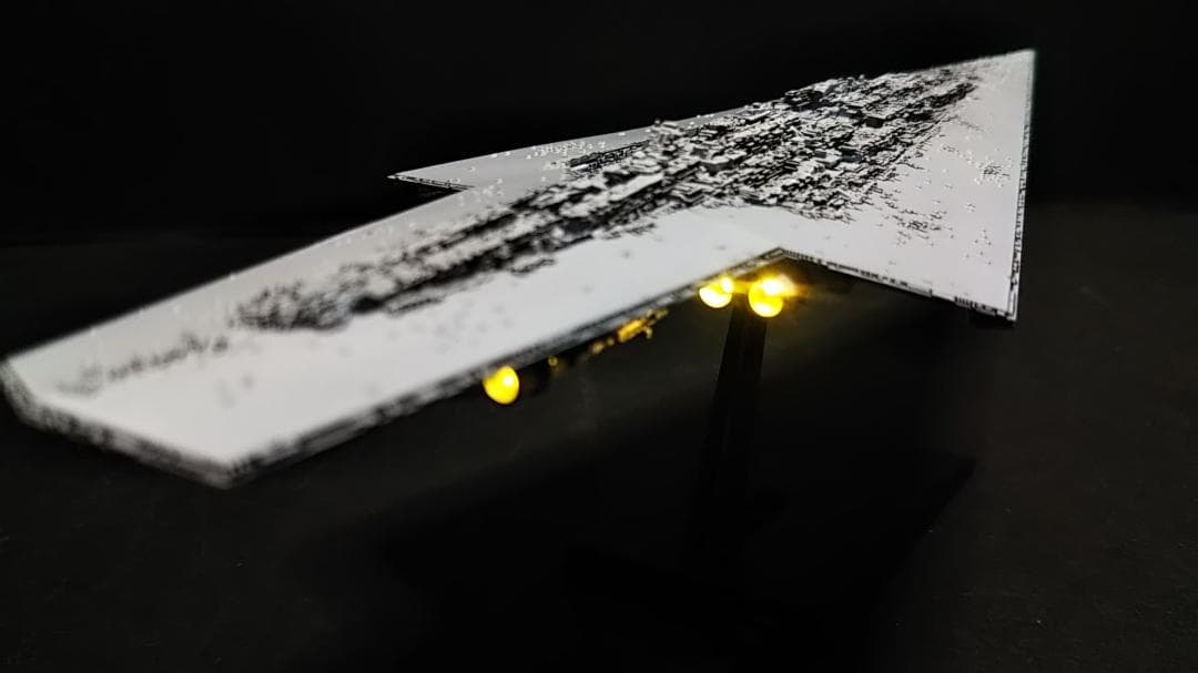 スーパー・スター・デストロイヤー　ビーグルモデル　電飾改完成品