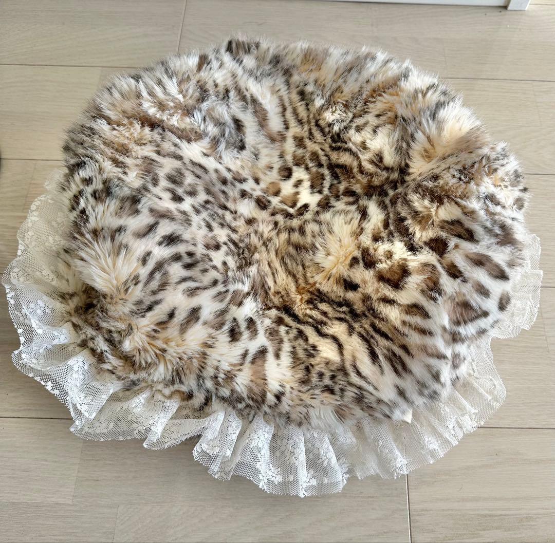 For dear D 高級エコファー リレット 豹柄