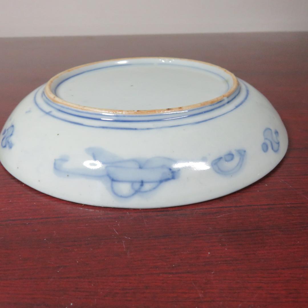 古伊万里 皿 中皿 色絵付け 金彩 江戸 明治 3枚