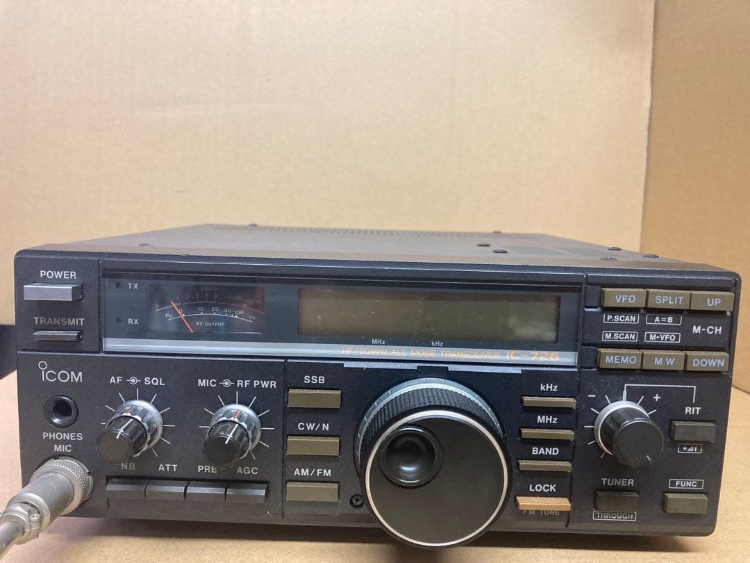 icom IC-7２６トランシーバー本体&マイク付属