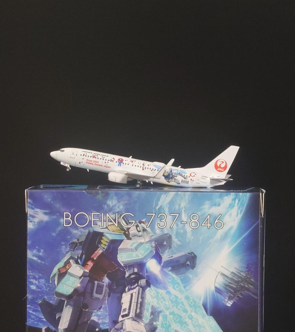 Phoenix JAL B737-846ガンダム Expo 2025 1:400
