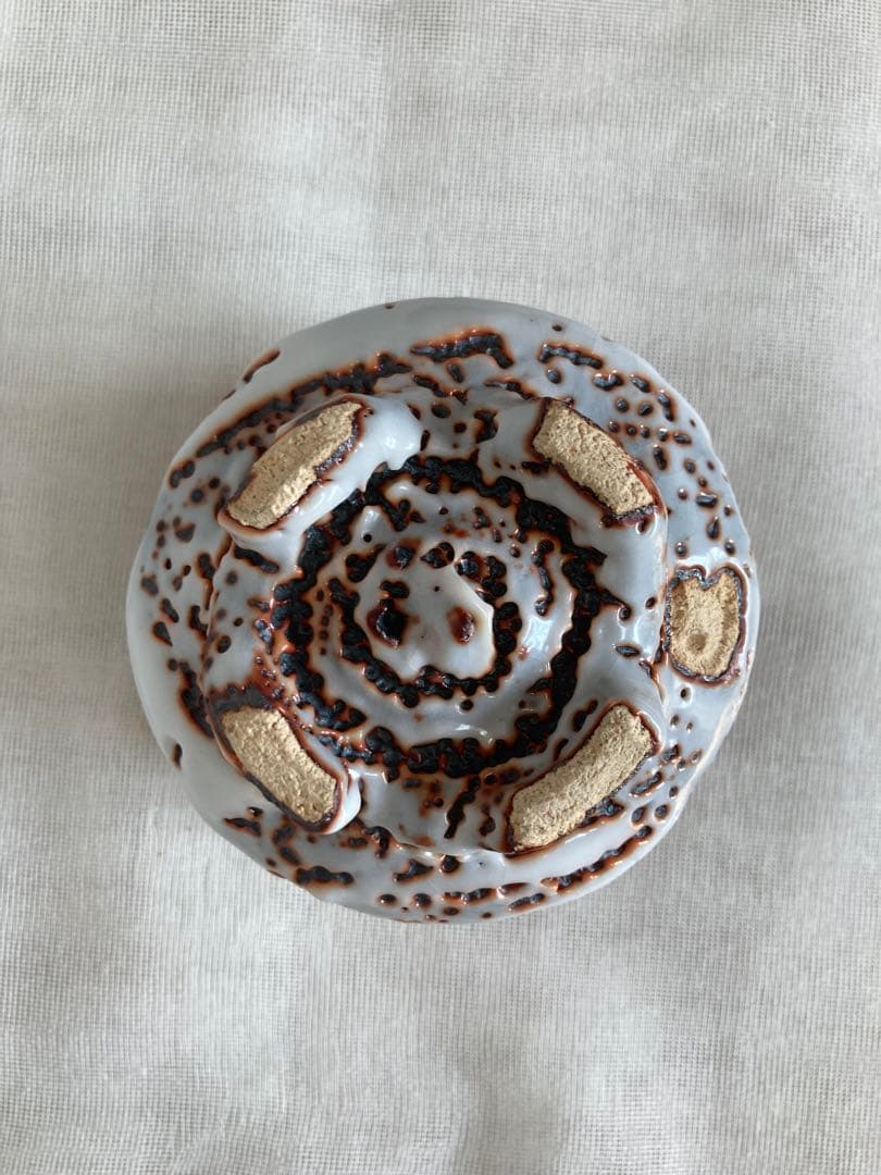 木戸貞昭／赤志野茶碗／B15