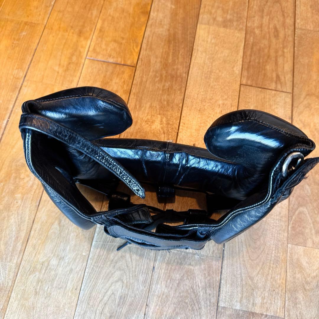 ボクシング　REYESヘッドギア　牛革　サイズM