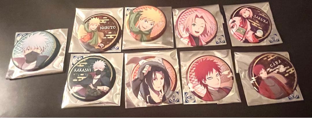 ジャンプフェスタ2024 ナルト 書き下ろし缶バッジ 人狼Ver.