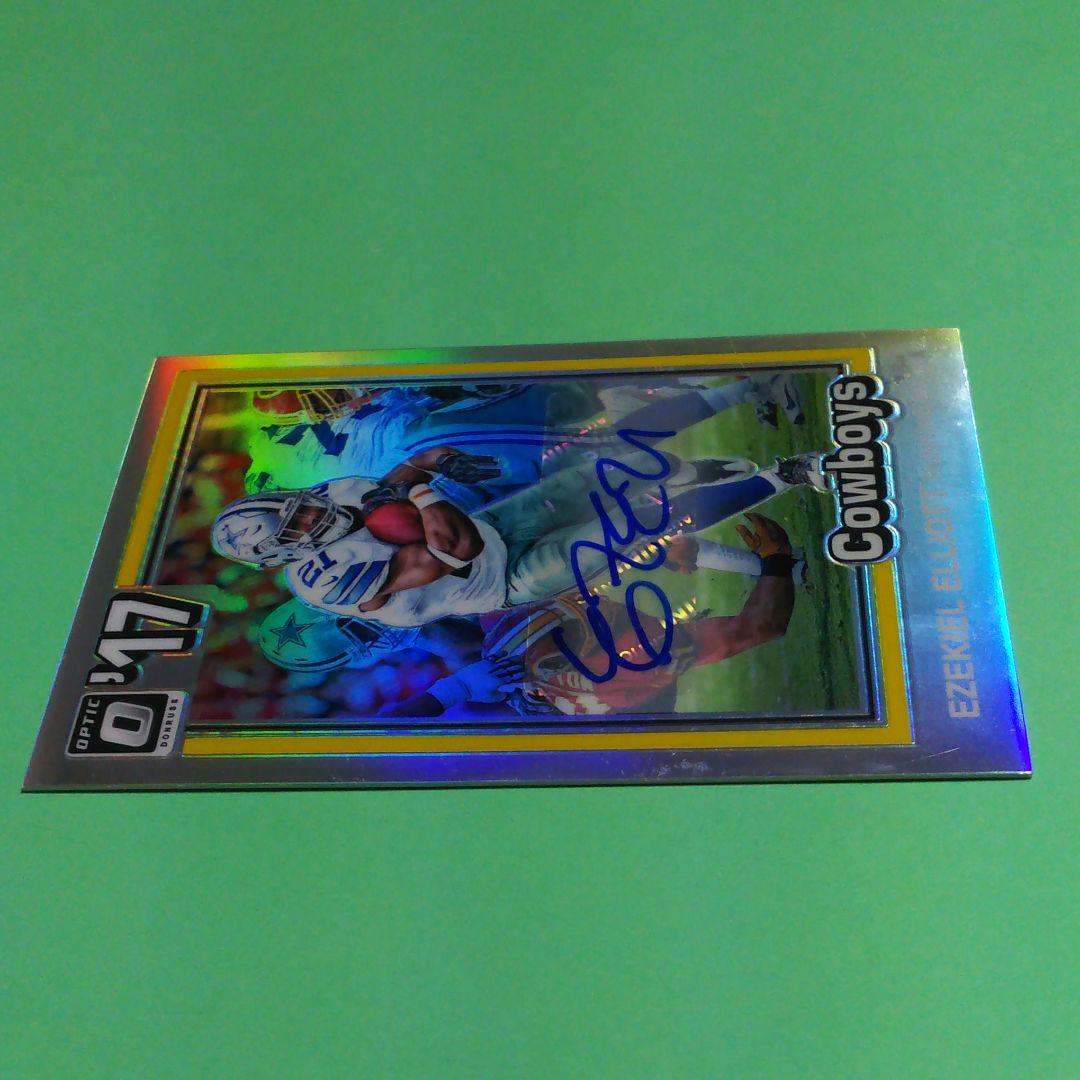 EZEKIEL ELLIOTT　エゼキエル エリオット　直筆サインカード　NFL