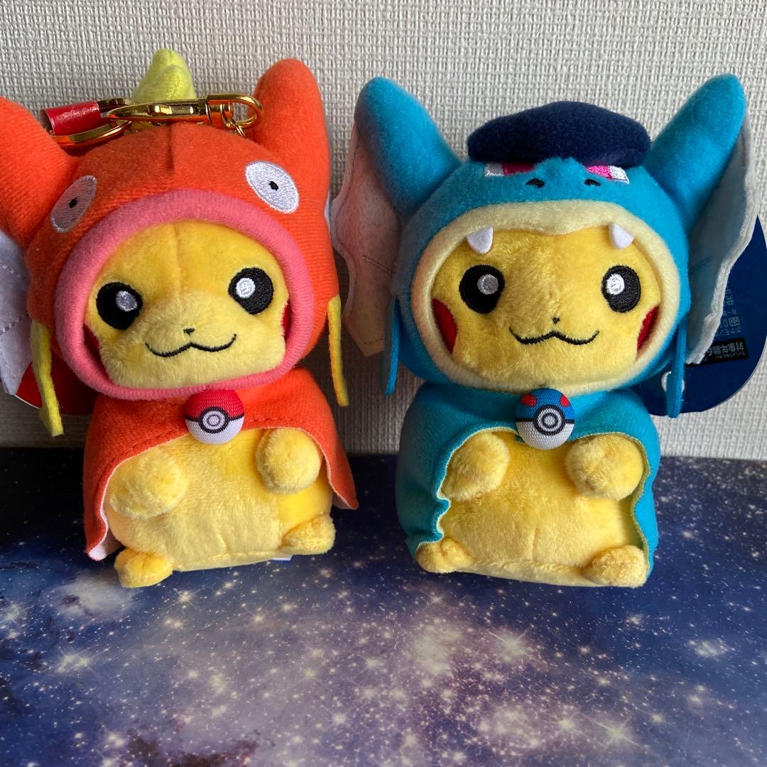 ポケモンセンターヒロシマ限定　ポンチョを着たピカチュウマスコット　タグ付き