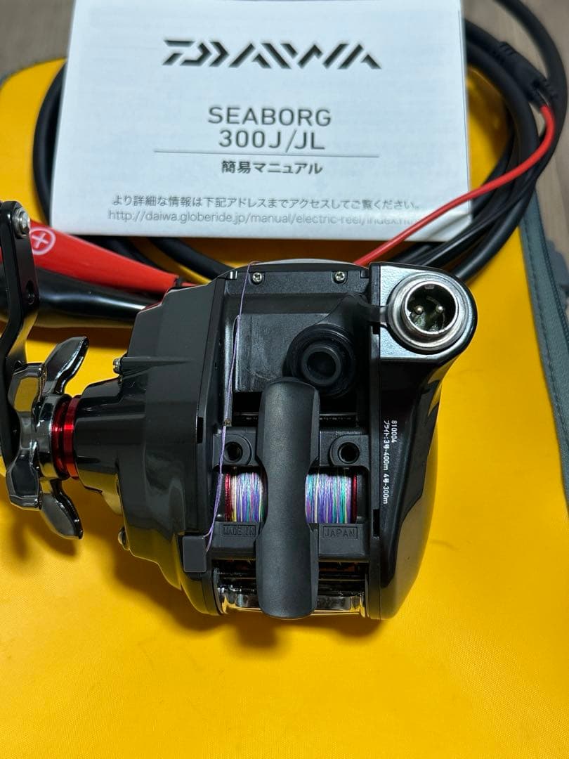 DAIWA SEABORG 300J 電動リール 本体+電源コード+収納袋