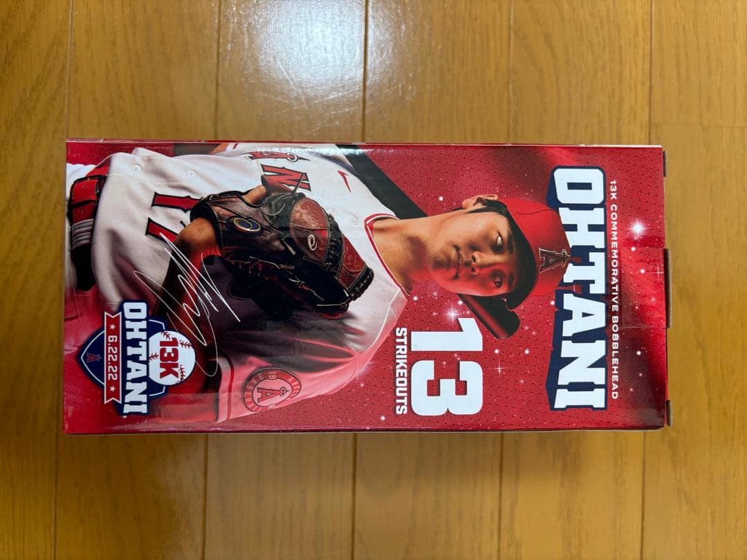 大谷翔平 13K 記念ボブルヘッド