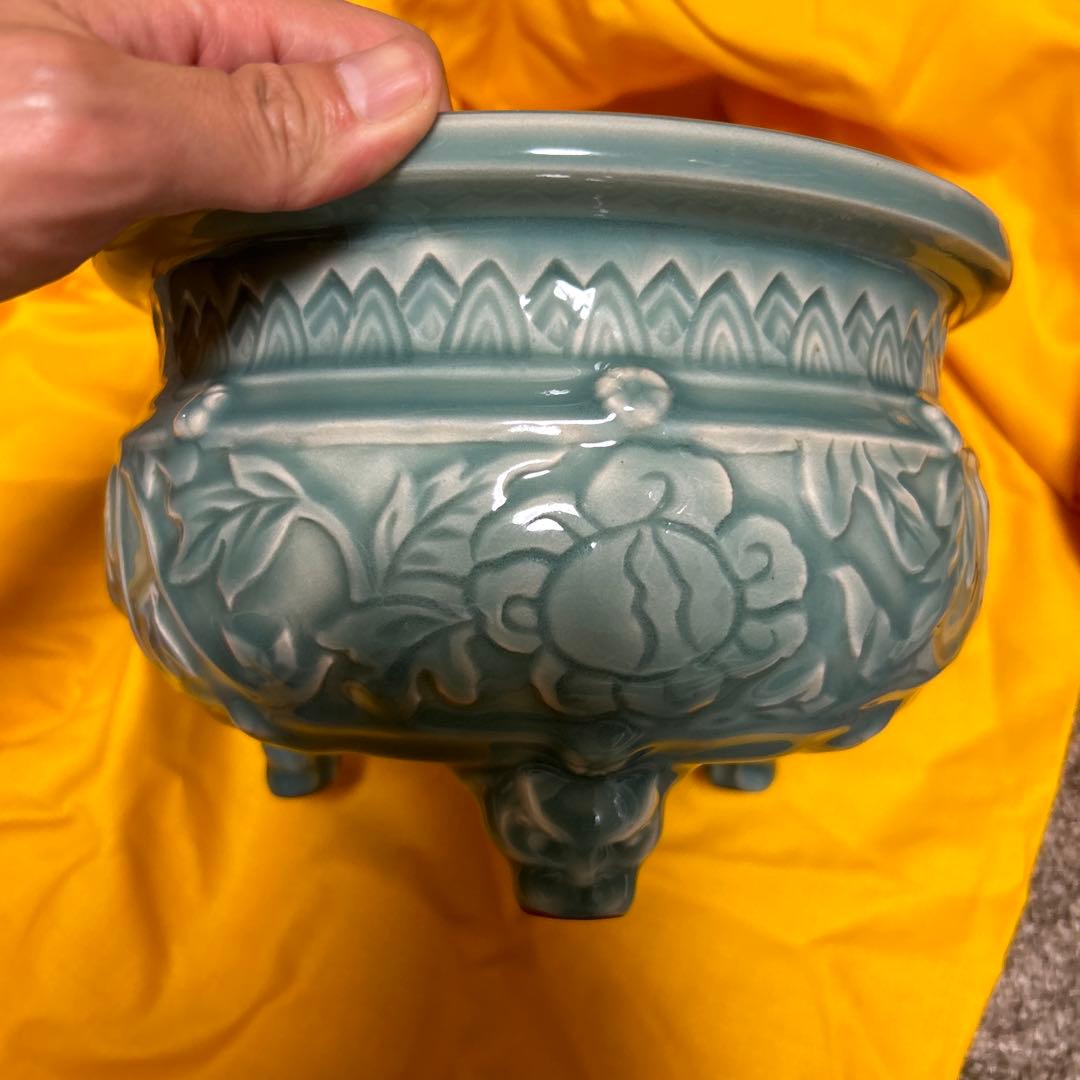 ⑤清水焼き　富田幸次郎　香炉