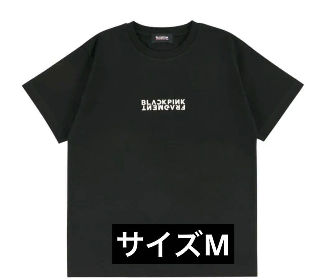 フラグメント x BLACKPINK Tシャツサンダー \