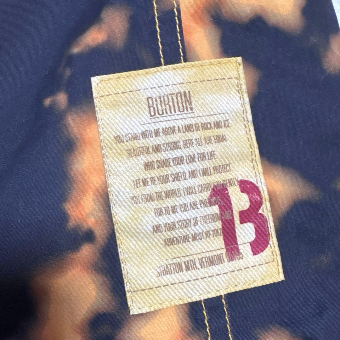 匿名発送❁¨̮Burton レオパード柄 スノーボードジャケット Sサイズ 美品