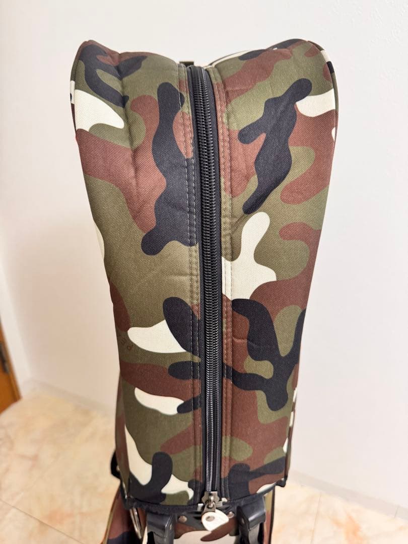 【1月中割】パーリーゲイツ　カモワッペン　レア　ゴルフバック　キャディバッグ