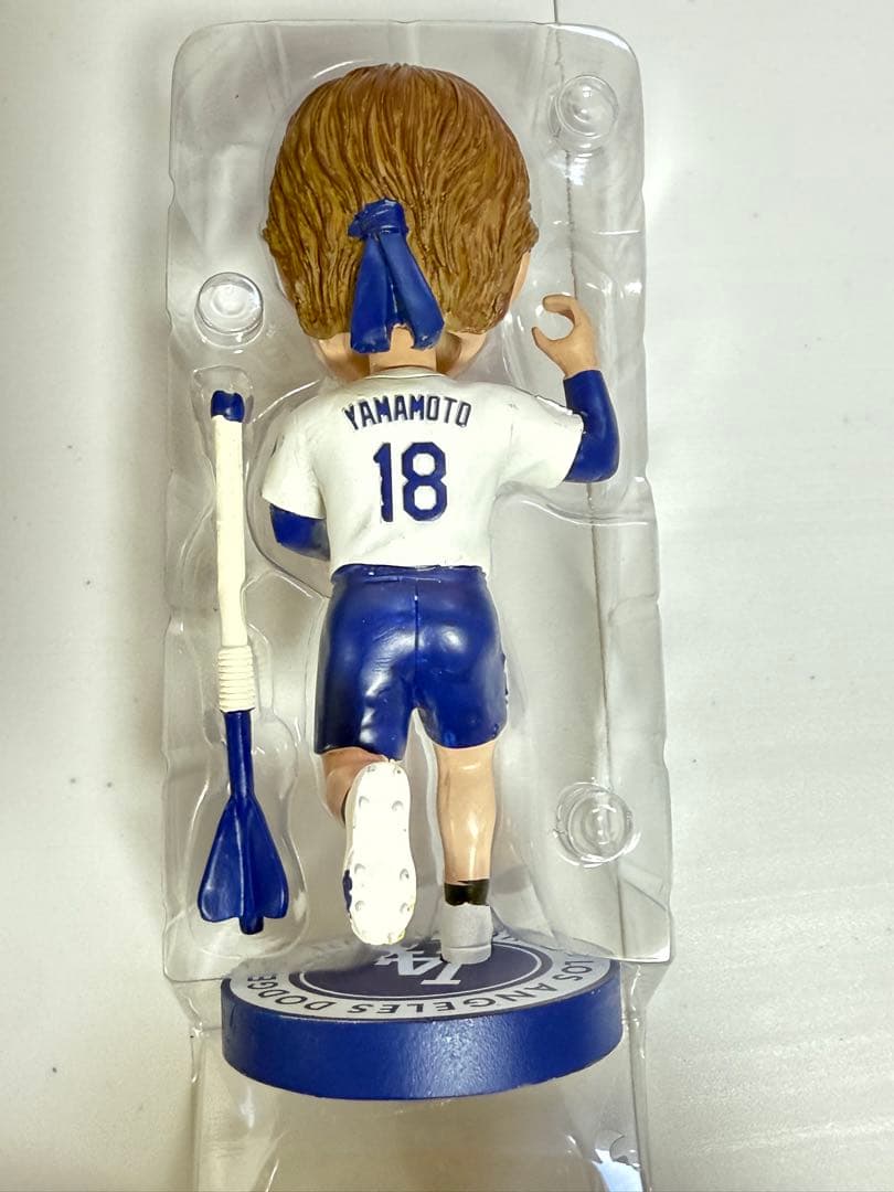 マ*コ様 山本由伸　ボブルヘッド 球場配布　チャリティ　　大谷翔平　ドジャース