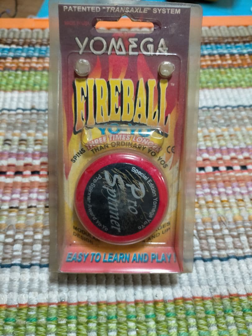 ヨメガハイパーヨーヨー　未使用　プロスピナーファイヤーボール　THPサイン付き