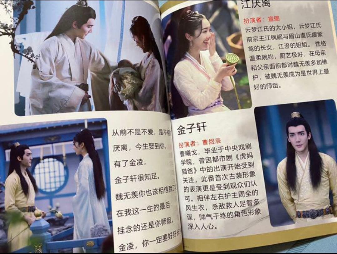 陳情令　肖戦　王一博【陳情未絶】全員集合写真集　珍蔵版