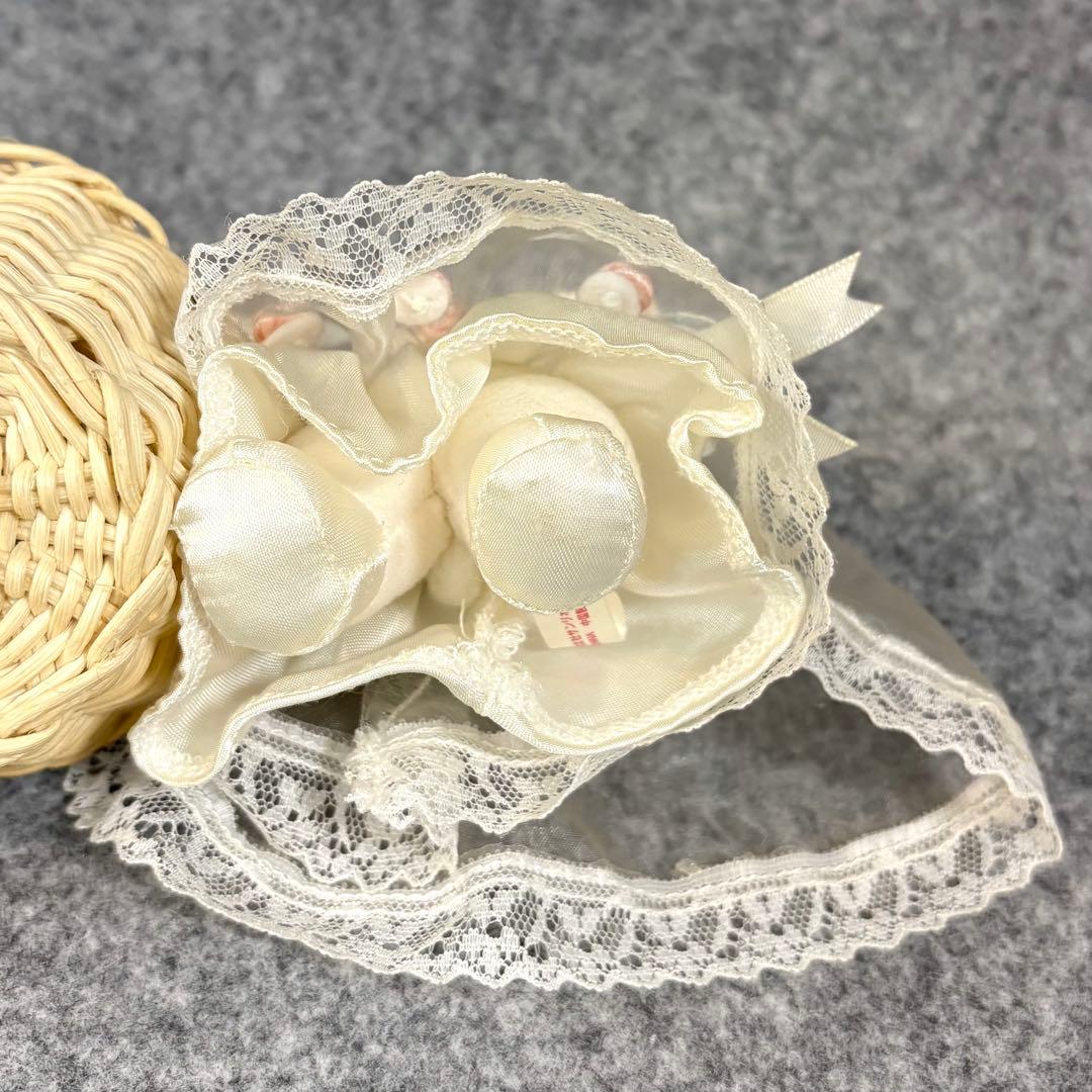 ハローキティ ディアダニエル ウエディング マスコット ぬいぐるみ バスケット