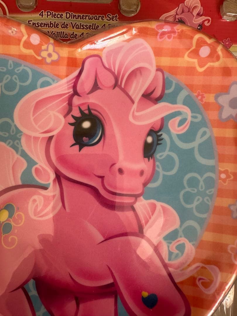 2003年マイリトルポニー 食器セット　ヴィンテージ USAナイルパーチ