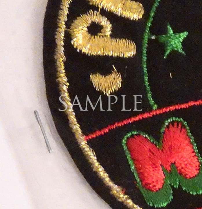 石野真子PRETTY MAKO `79刺繍ワッペン（純正正規品）