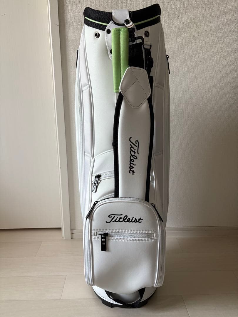 Titleist ホワイト キャディバッグ
