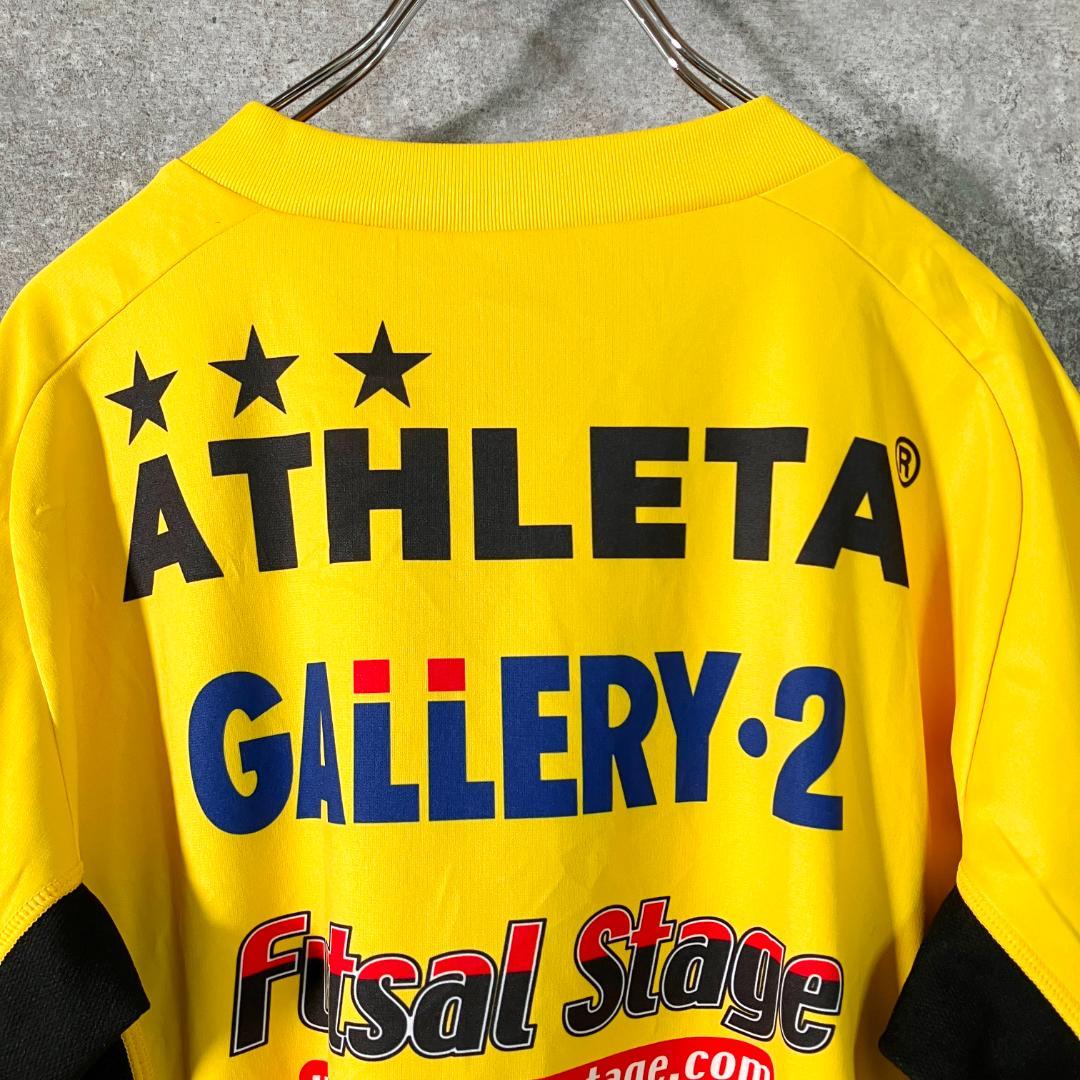 ATHLETA　ユニフォーム　ペスカドーラ町田　サッカー　ロゴプリント　Fリーグ