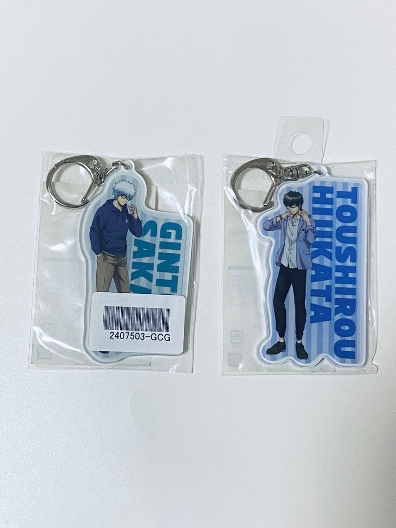 銀魂 銀時 土方 JINS コラボ アクリルキーホルダー