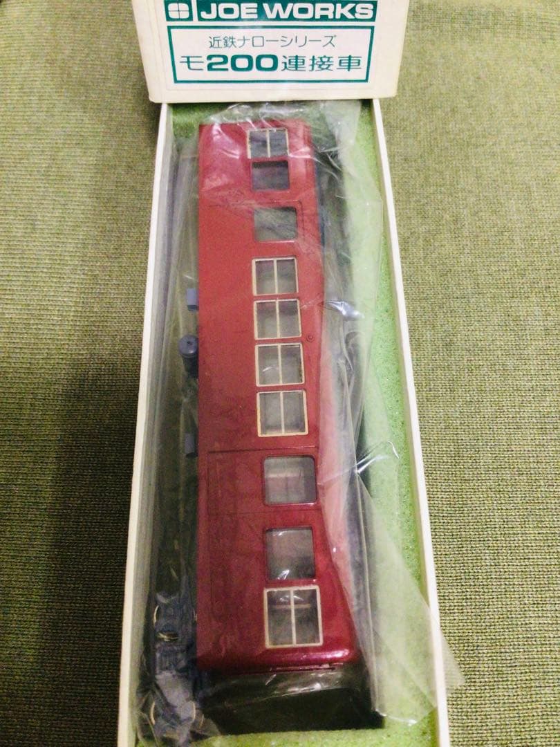 乗工社 HOナロー(9m/m) 近鉄モ200連結車 動力含む3両 塗装済み完成品