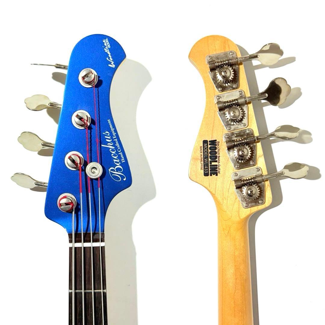 【美品】Bacchus WL-433 エレキベース バッカス