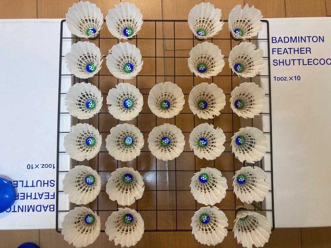 【美品】エアロセンサ500 基礎打ち・ノック用シャトル130個（リペア済み）