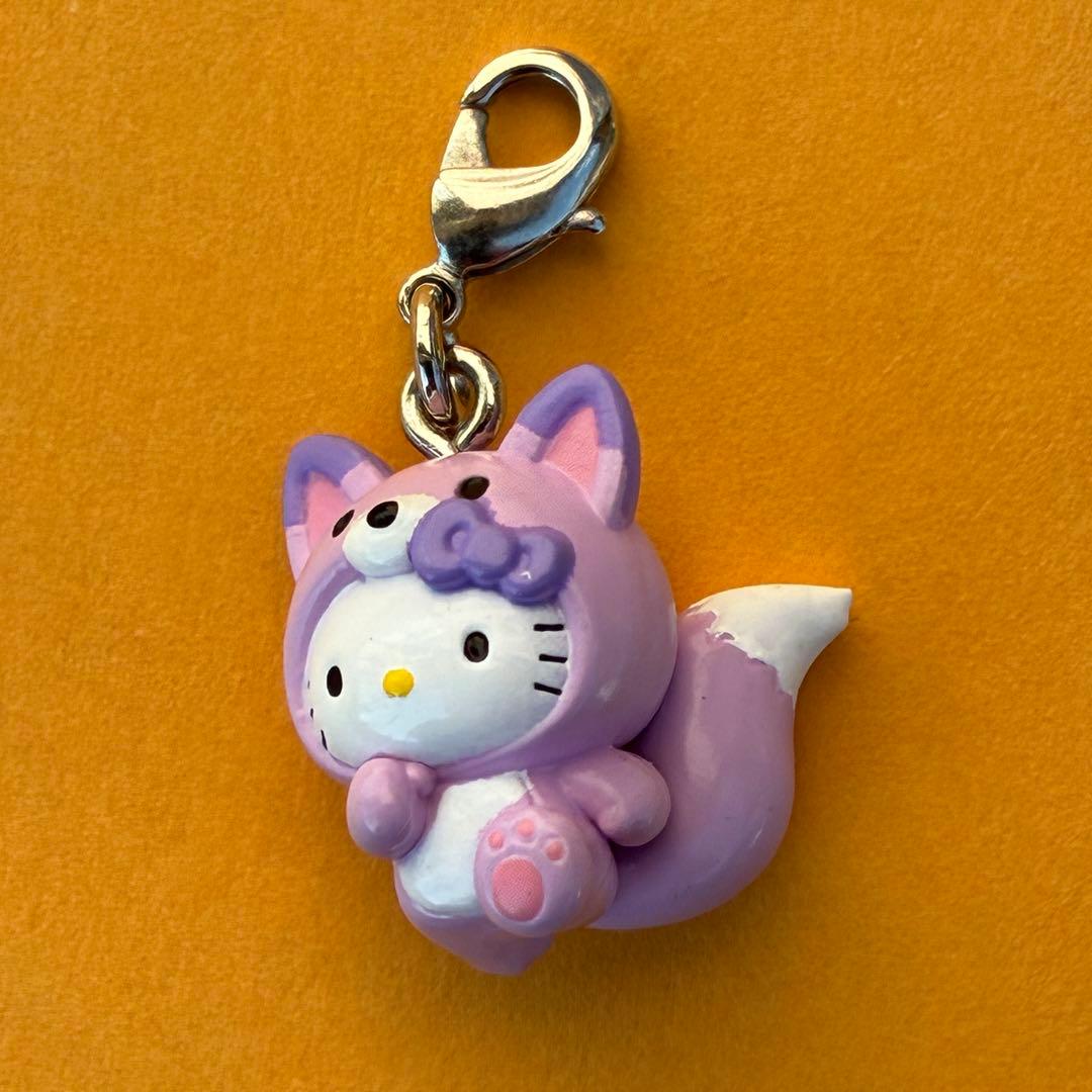 レア★北海道 羊 キツネ 東京 リス ファスナーマスコット 根付★ご当地キティ