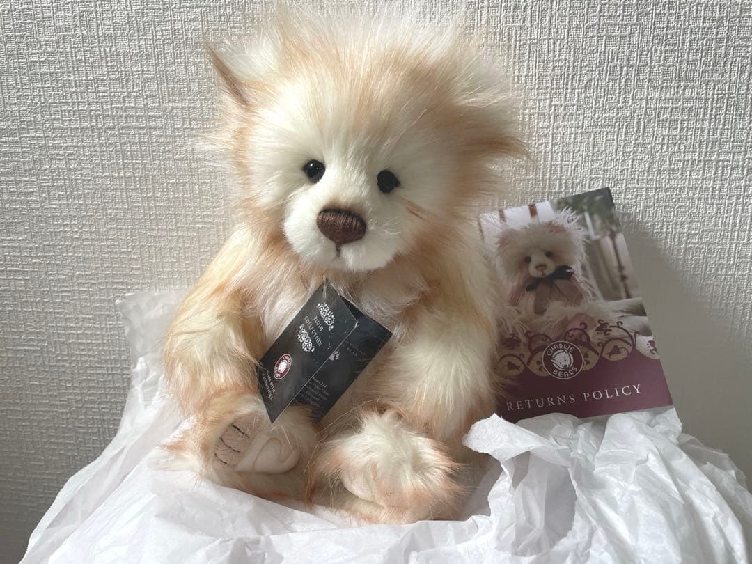 Charlie bears ぬいぐるみANNIVERSARY WILLAMENA