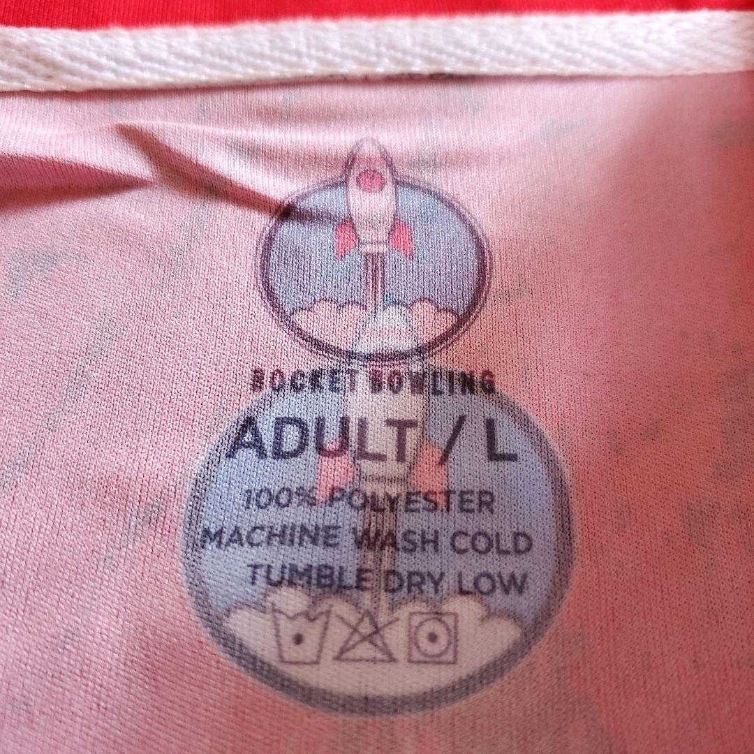 ✨新品✨ブラックウィドー　【XL】　ハンマー　レッド　大きめ　ボウリングウェア