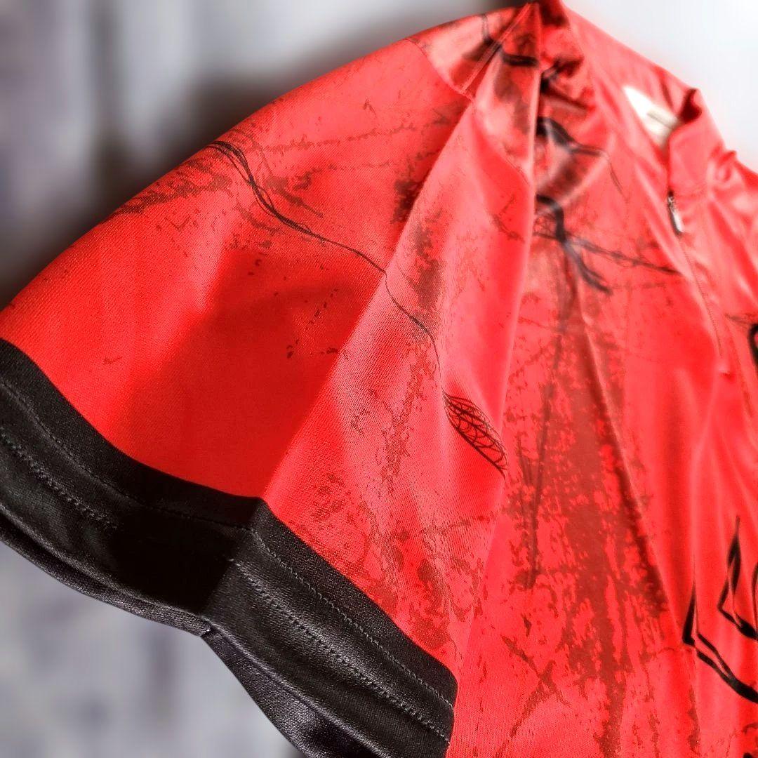 ✨新品✨ブラックウィドー　【XL】　ハンマー　レッド　大きめ　ボウリングウェア