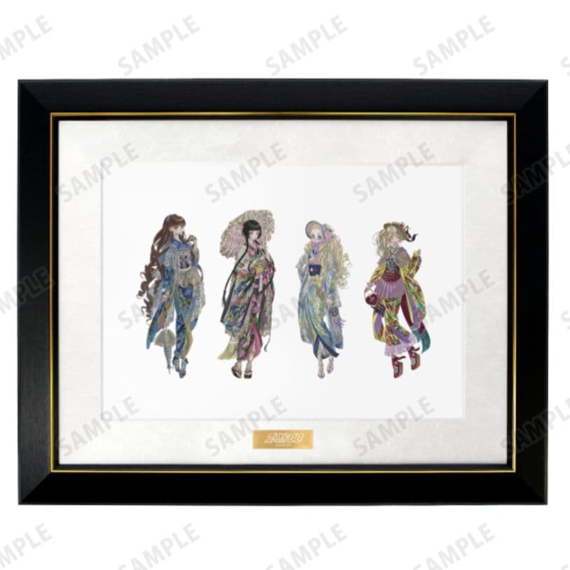 A賞 九条キヨ先生 和装ver. キャラファイングラフ ZONE-00 ゾンゼロ