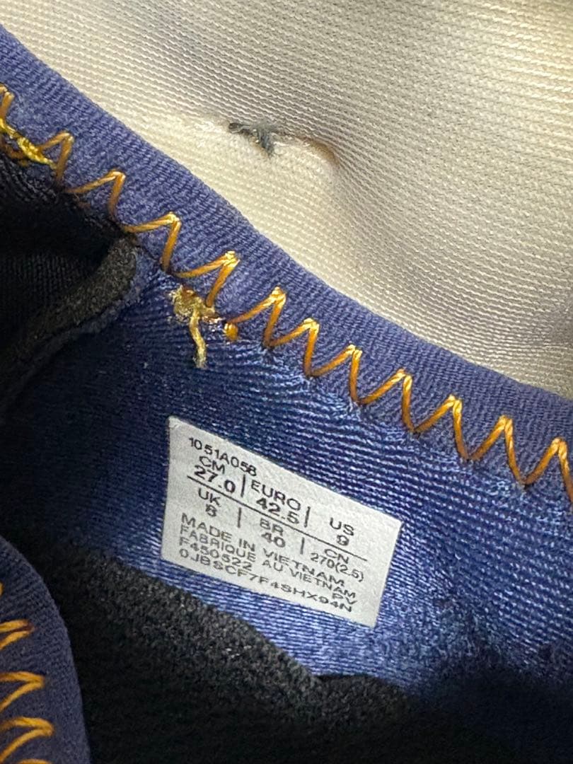 ASICS バレーボールシューズ 27cm RISE メタライズ