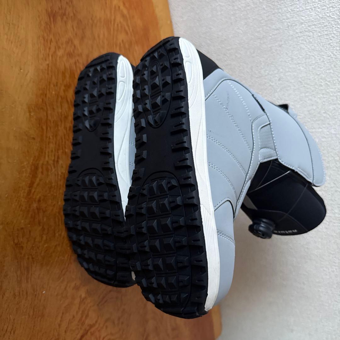 エアボーンnature スノーボードブーツ グレー/ブラック