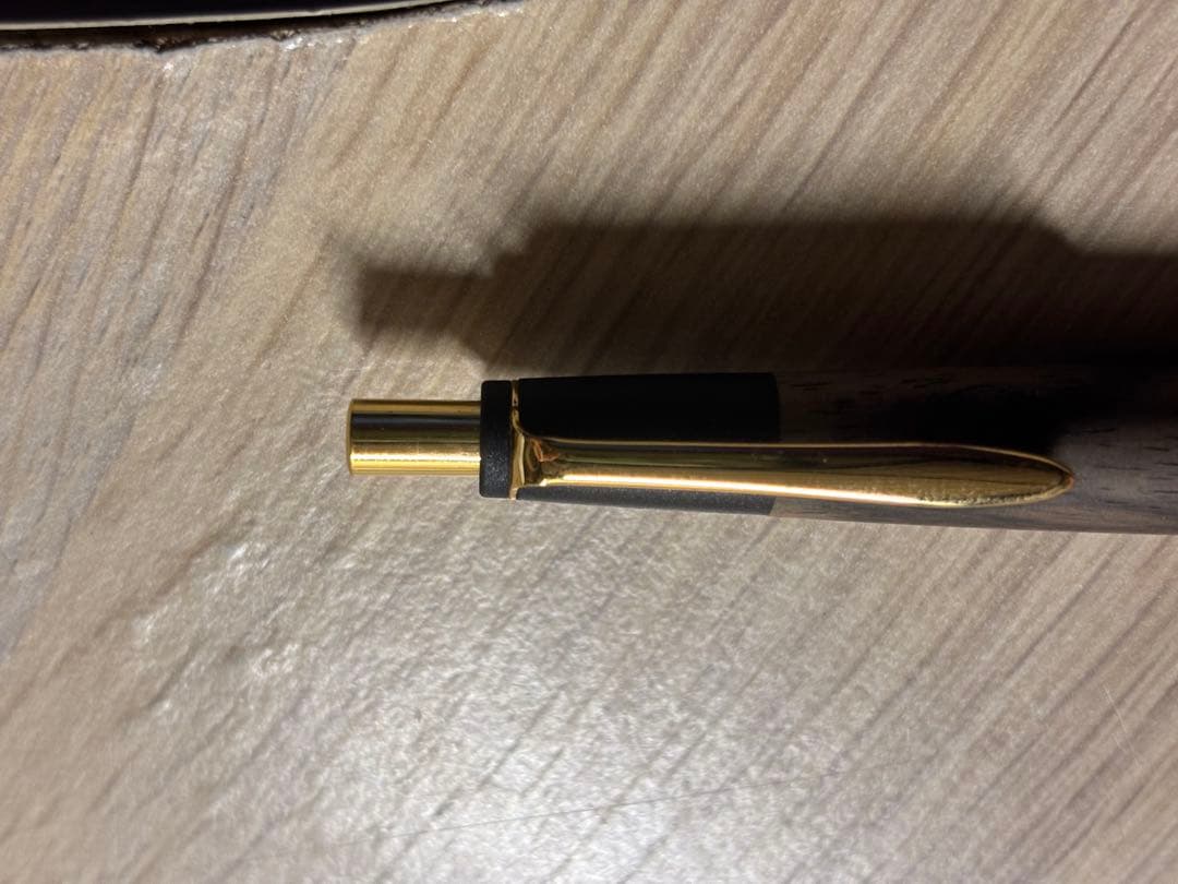 ボナンペン　普通黒柿軸　0.5mmシャープペンシル