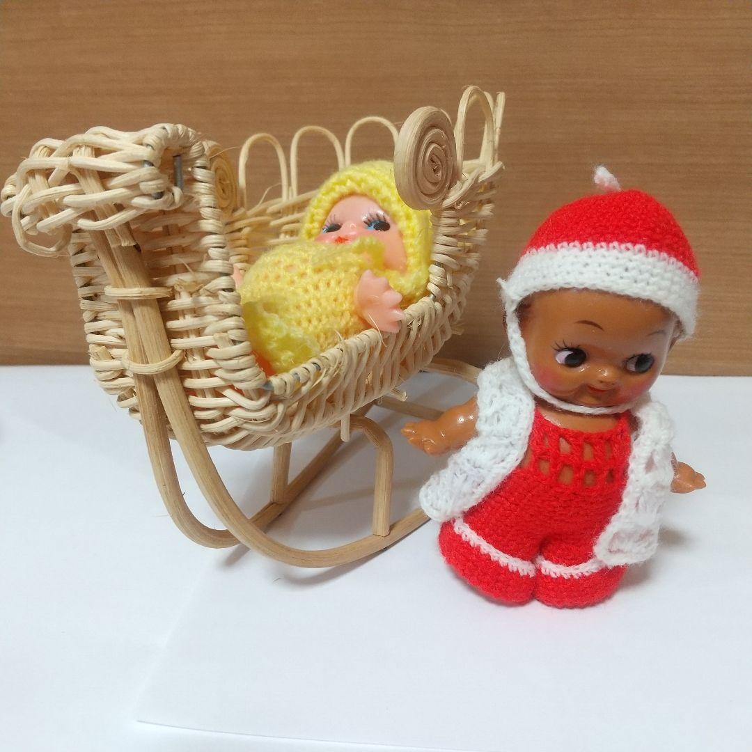 昭和レトロ キューピー人形セット 洋服つき