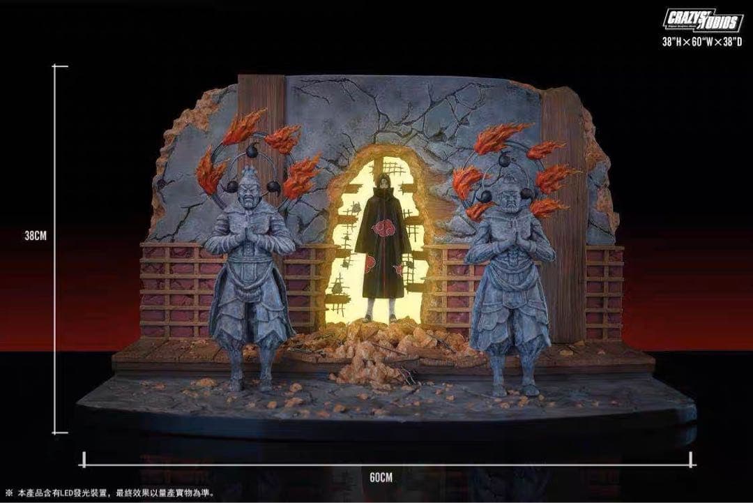 NARUTO ナルト うちは イタチ ガレージキット ガレキ スタチュー②①