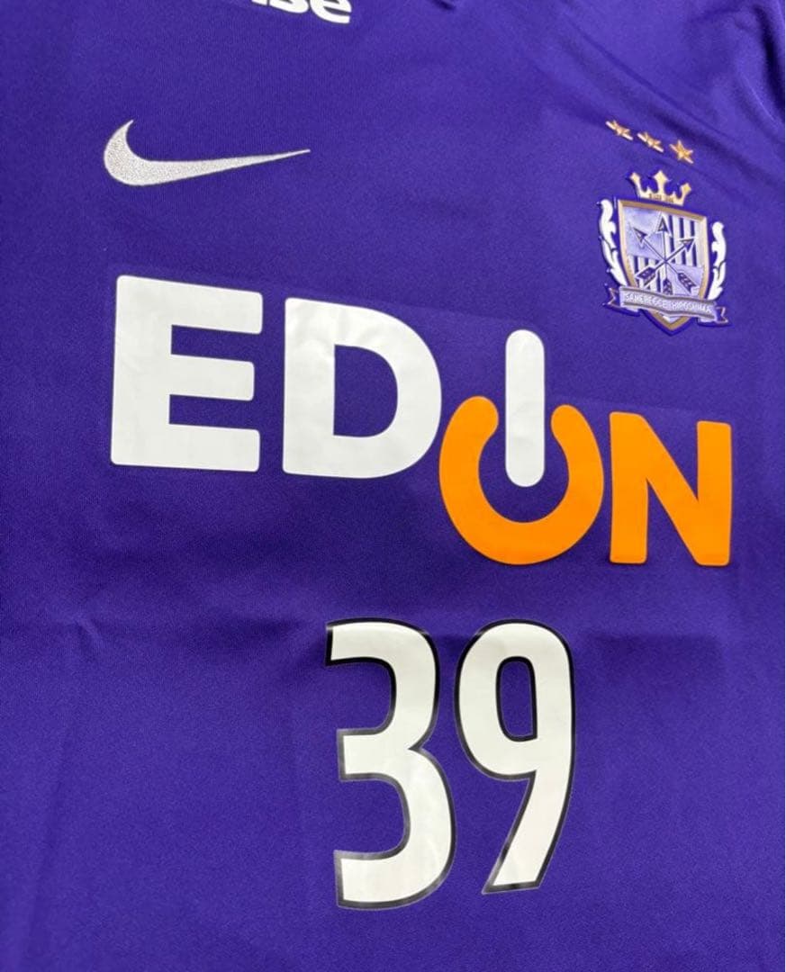 サンフレッチェ広島 満田誠NIKE ユニフォーム　紫　XL 30周年