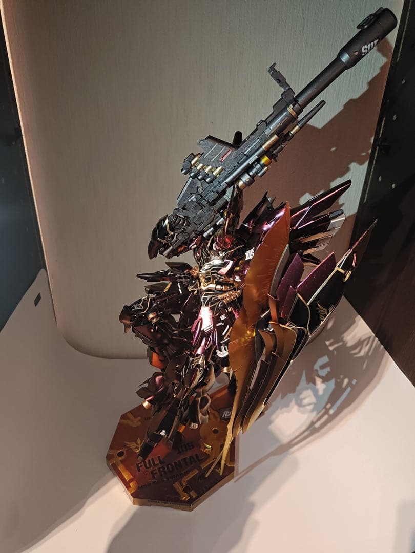 ガンプラ　塗装済み完成品　修正改造　シナンジュ　MG