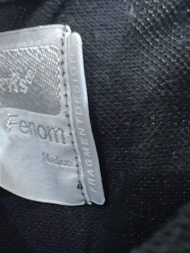 リーバイス fenom フラグメント ポロシャツ ブラック 日本製 Mサイズ