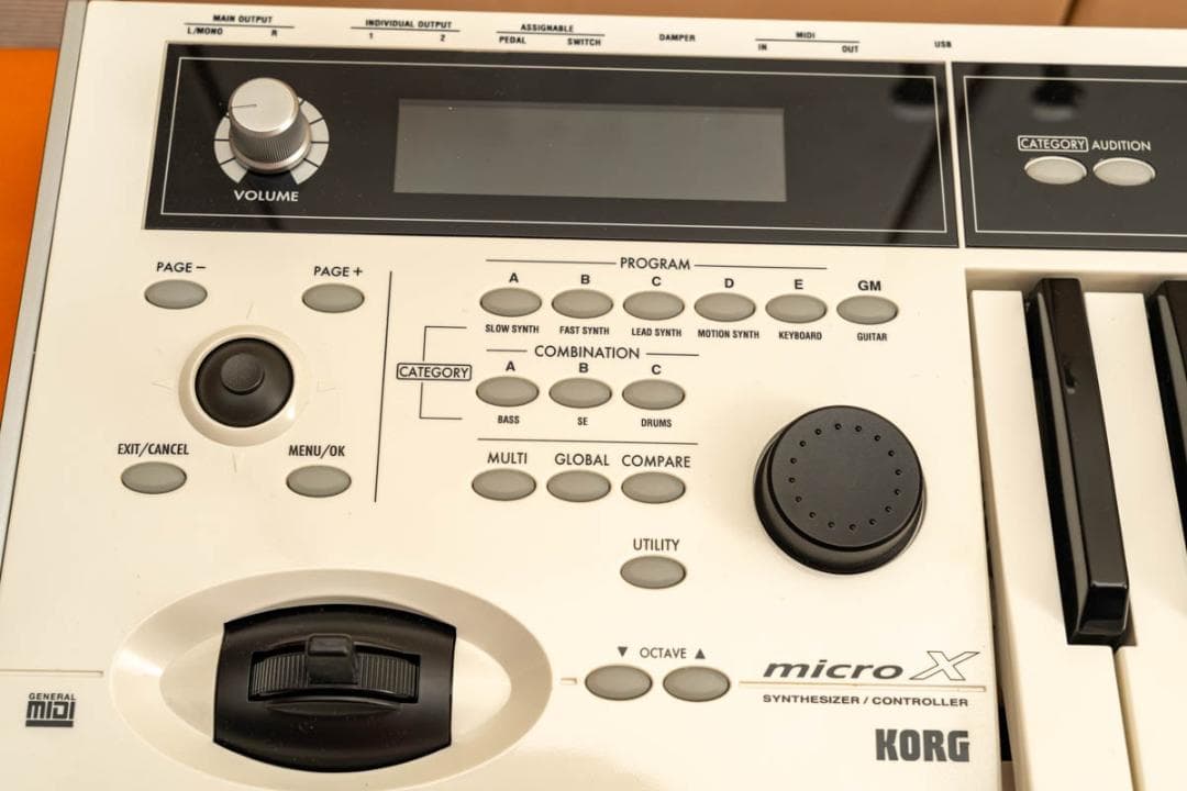 【美品】KORG micro X 37鍵 シンセサイザー