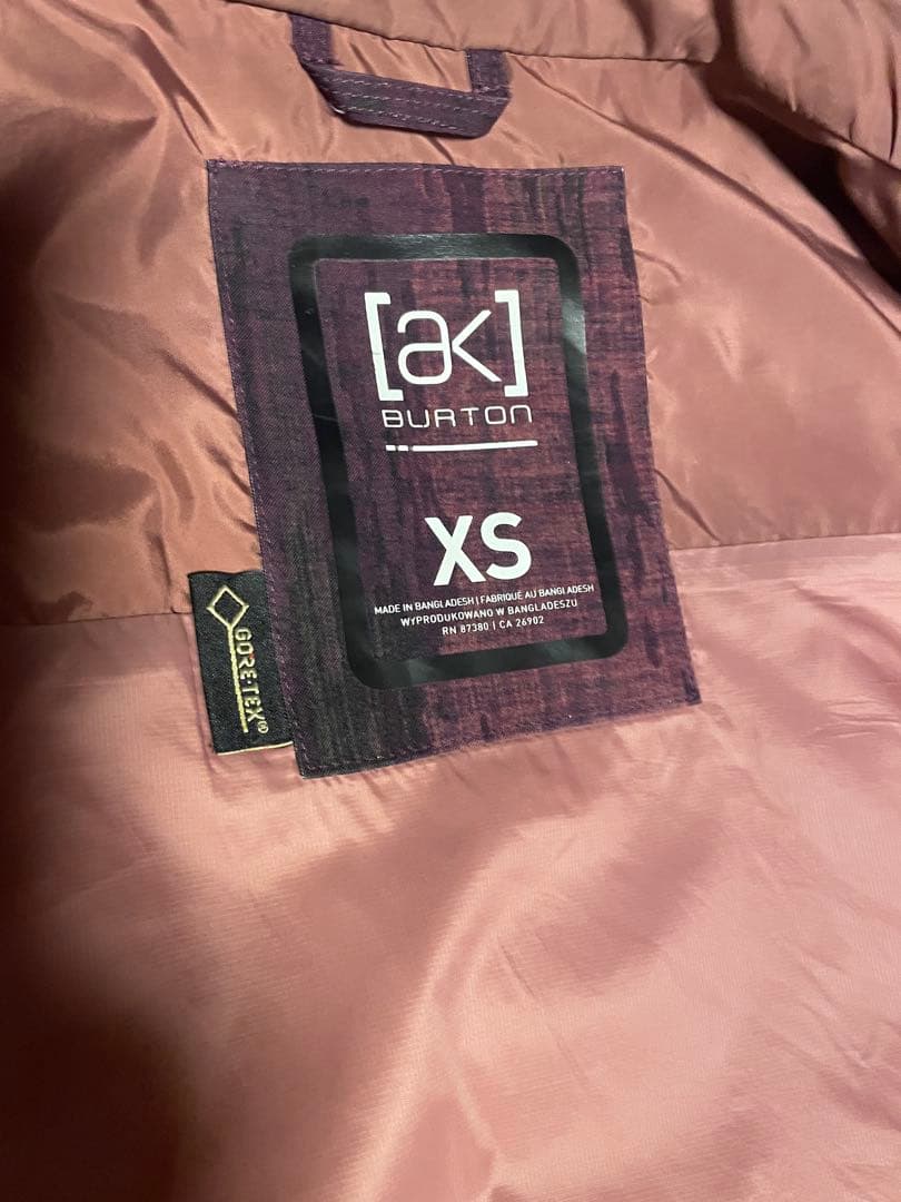 Burton ak スノーボードウェアセット XS ビブパンツ　GORE-TEX