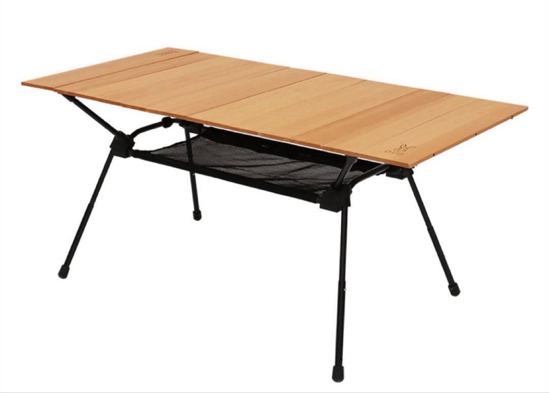 DOD キャナリーテーブル L 折りたたみテーブル アウトドア 高さ調整可能
