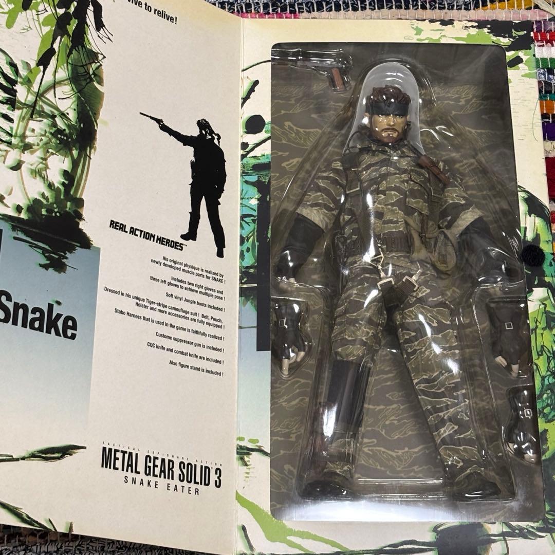 RAH リアルアクションヒーローズ　スネーク　MGS メタルギアソリッド