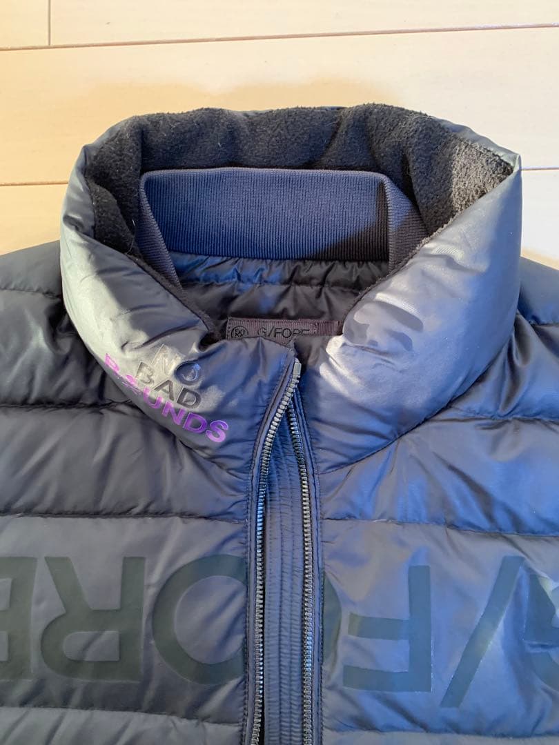 G/FORE ジーフォア　ダウンジャケット 黒　グレー