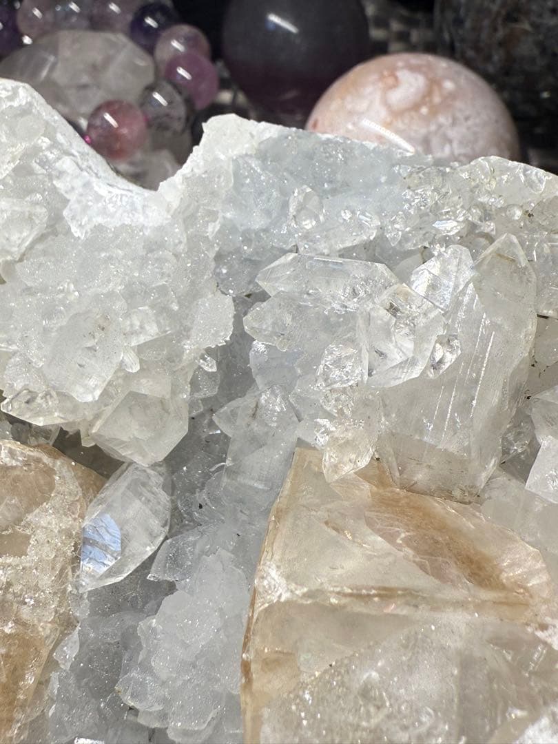 アポフィライトクラスター Select by Amulet〜天然石〜