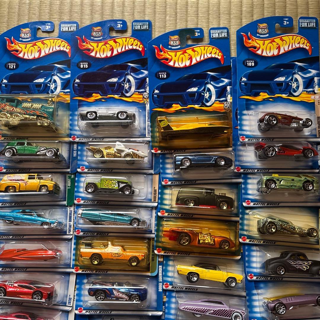 在庫僅か　ホットウィール 36台セットその① 35周年記念 2003年製