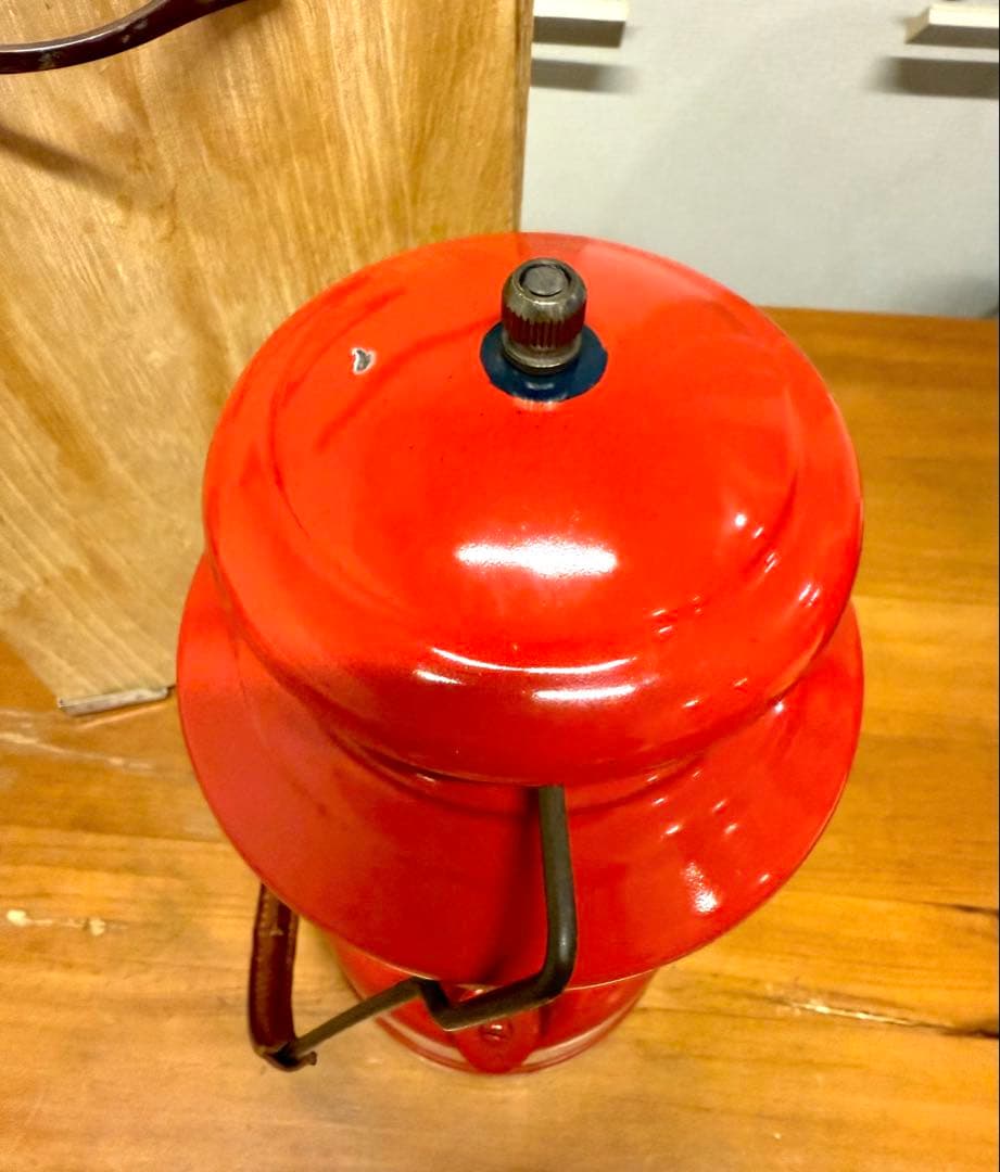 【ケース付き】コールマン：200Aランタン（1956年3月製）おまけ付き