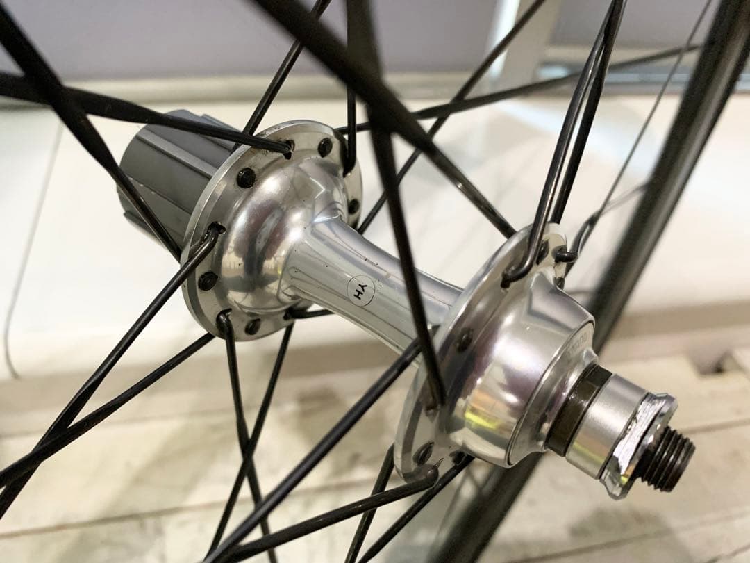 ◆重量タイヤ込1.1kg激軽【カーボンホイール】DURAACEバブ！チューブラー